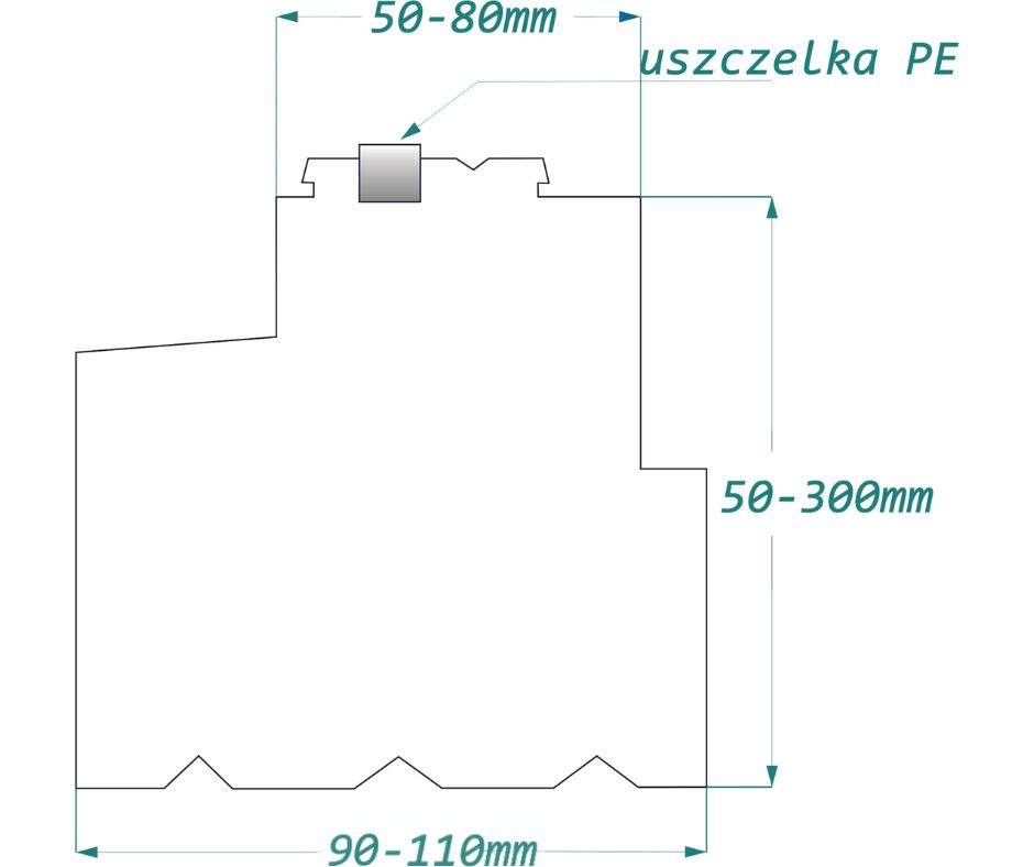 Profil XPS Balkonowy Do Systemu Softline 70 Perfectline Veka